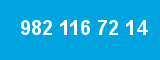 982 116 72 14 982 116 72 14
